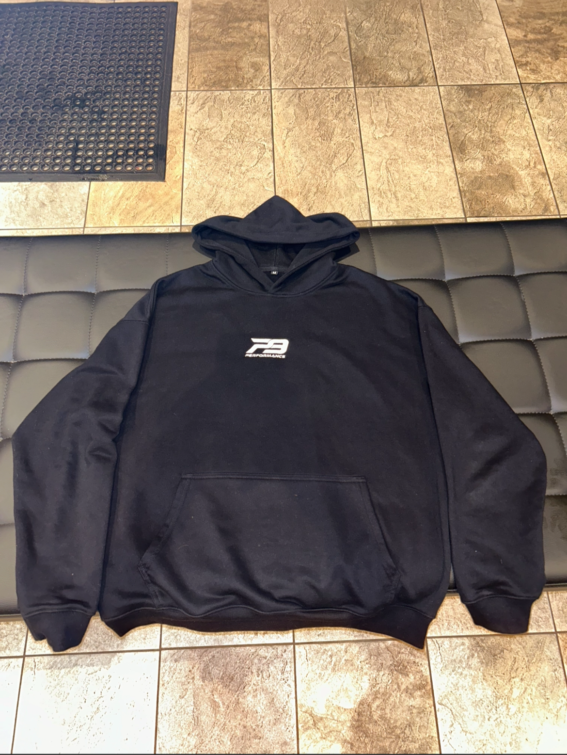 Oversized performance hoodie